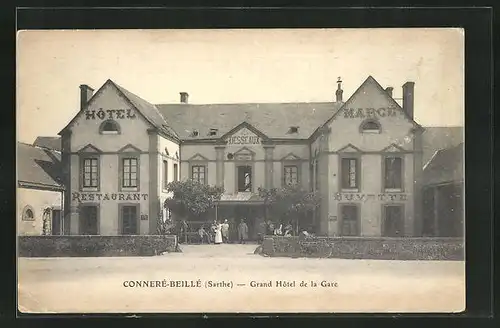 AK Conneré-Beillé, Grand Hôtel de la Gare
