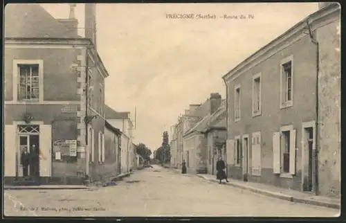 AK Précigné, Route du Pé