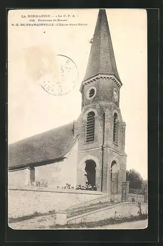 AK N.-D.-de-Franqueville, L`Eglise Saint-Pierre