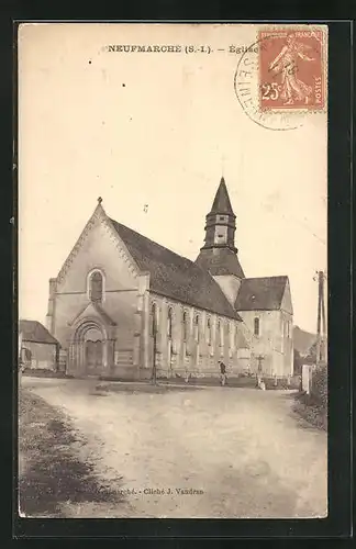 AK Neufmarché, L`Eglise, Ansicht der Kirche