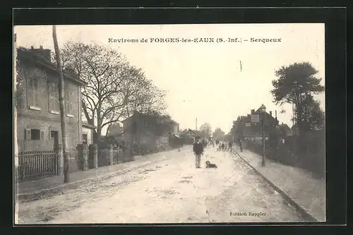 AK Serqueux, Une Rue