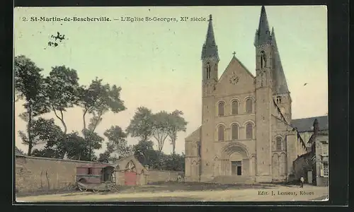AK Saint-Martin-de-Boscherville, l'Eglise Saint-Georges