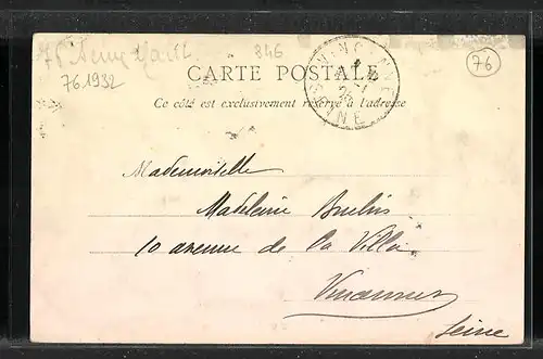 AK Martin-Eglise, le Vieux Pont