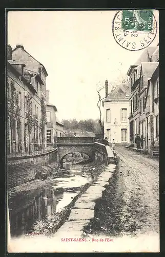 AK Saint-Saens, Rue de l`Eau