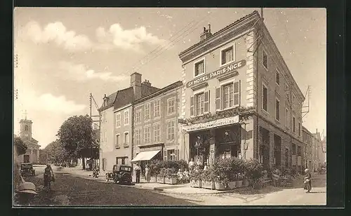 AK Sennecey-le-Grand, Hotel Paris-Nice, Route Nationale 6