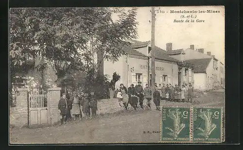 AK Montchanin-les-Mines, Route de la Gare