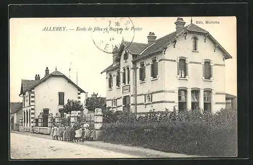 AK Allerey, Ecole de filles et Bureau de Postes