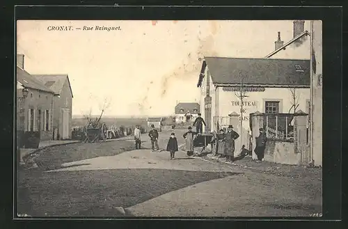 AK Cronat, Rue Bringuet, Strassenpartie