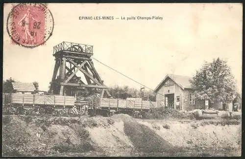 AK Épinac-les-Mines, le puits Champs-Pialey