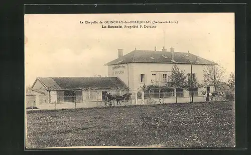 AK Guinchay-les-Beaujolais, la Chapelle, Commission des Vins P. Dupland