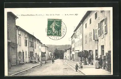 AK Chauffailles, Rue de la Poste