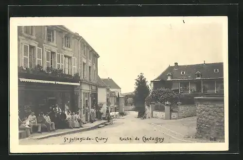 AK Saint-Julien-de-Civry, Route de Chevagny