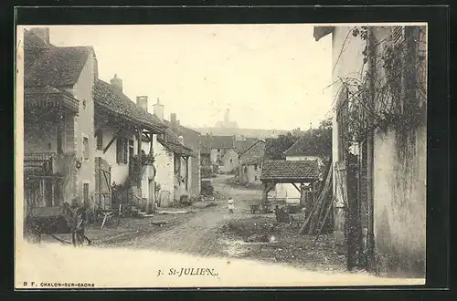 AK Saint-Julien, Une Rue