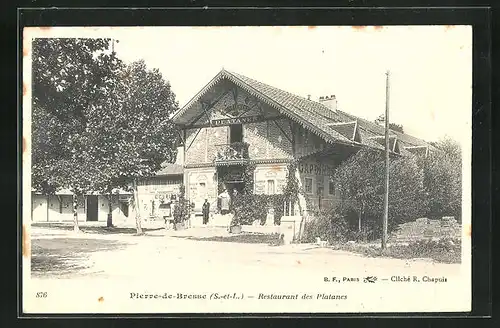 AK Pierre-de-Bresse, Restaurant des Platanes