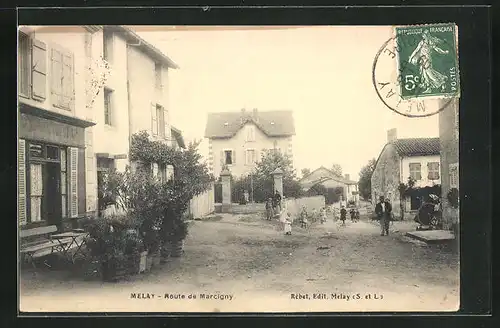 AK Melay, Route de Marcigny