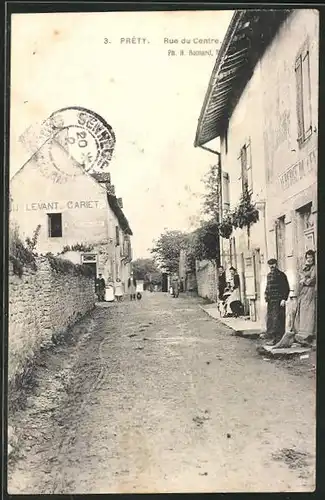 AK Préty, Rue du Centre