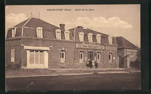 AK Abancourt, Hôtel de la Gare