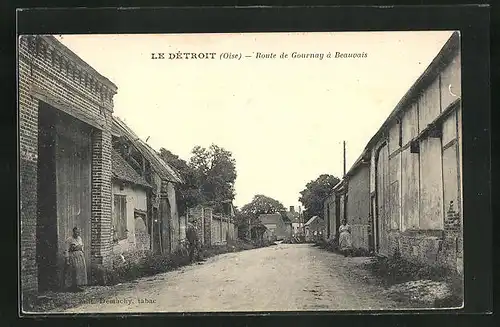 AK Le Détroit, Route de Gournay á Beauvais