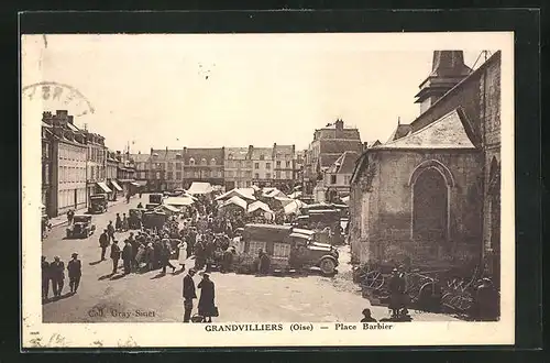 AK Grandvilliers, Place Barbier