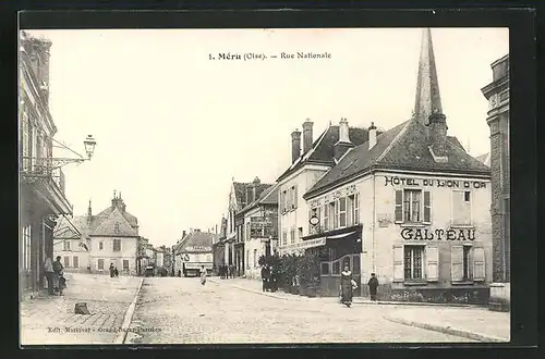 AK Méru, Rue Nationale