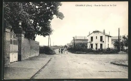 AK Chambly, Rue de Senlis et la Cité