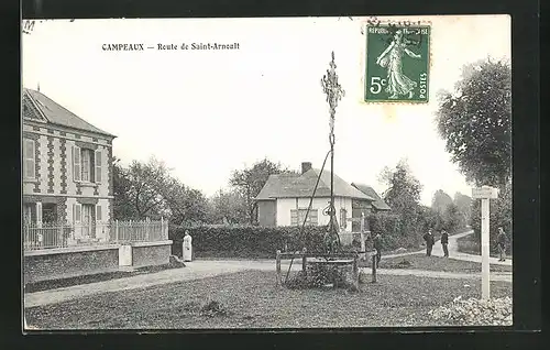 AK Campeaux, Route de Saint-Arnoult, Strassenpartie
