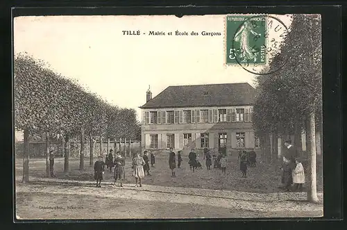 AK Tille, Mairie et Ecole des Garcons