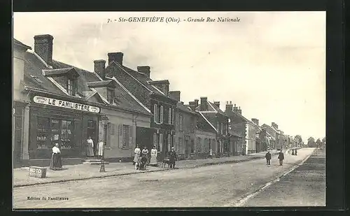 AK Ste-Geneviéve, Grande Rue Nationale