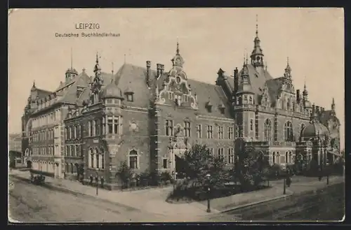 AK Leipzig, das Deutsche Buchhändlerhaus