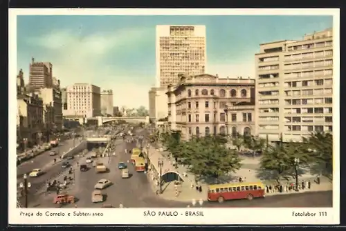 AK Sao Paulo, Praca do Correlo e Subterraneo