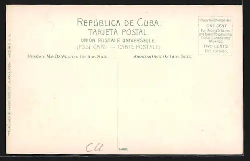 AK Cuba, Morro Castle in Storm