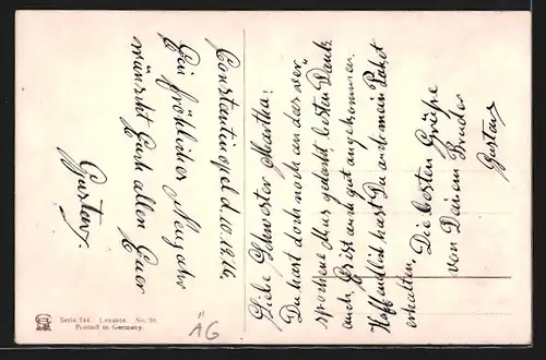 Künstler-AK Port Said, Partie am Hafen, Dampfer, Ruderboot