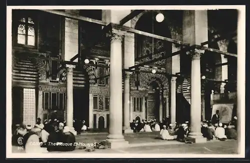 AK Cairo, the Mosque El Mouayad