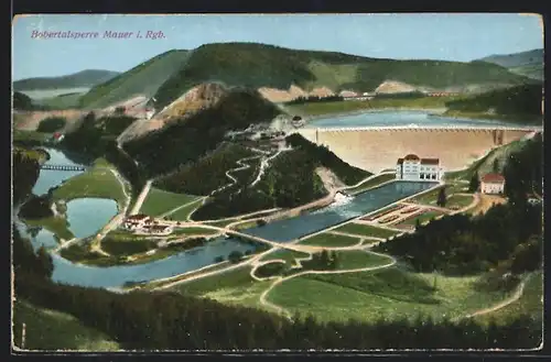 AK Mauer, Blick auf die Bobertalsperre