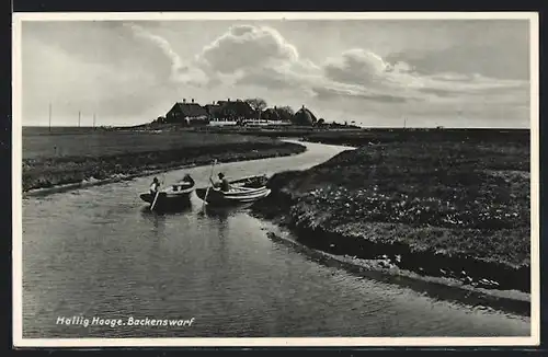 AK Hallig Hooge, Backenswarf