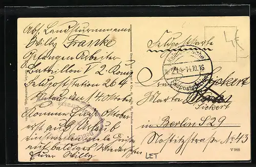 AK Mitau, Alexander Prospekt im Schnee