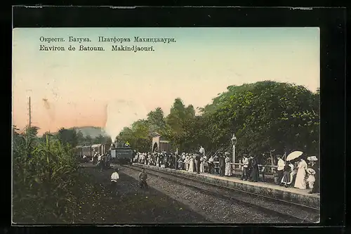 AK Batoum, Makindjaouri, Bahnhof