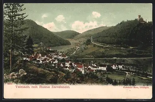 AK Teinach, Panorama mit Zavelstein