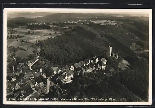 AK Zavelstein, Flugzeugaufnahmen des Ortes