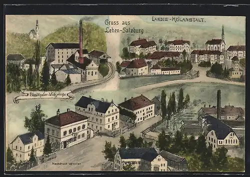 AK Lehen, Landes-Heilanstalt, Fisslthaler-Walzmühle