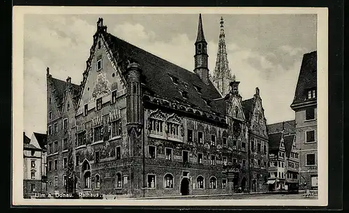 AK Ulm /Donau, Das Rathaus