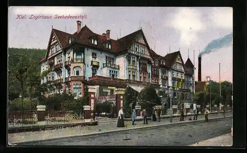 AK Kiel, Sicht auf das Hotel Seebadeanstalt