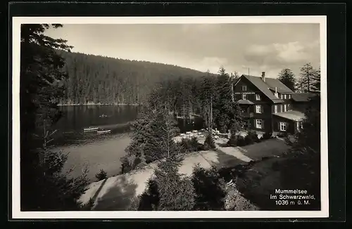 AK Seebach im Schwarzwald, Berghotel Mummelsee