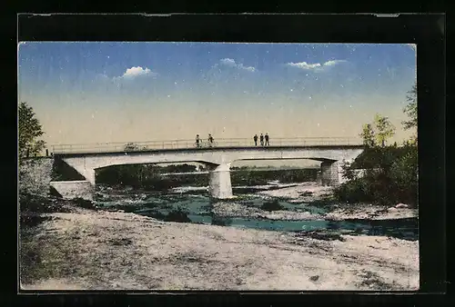 AK Pernau, Ansicht der Brücke