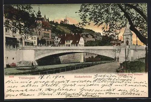 AK Tübingen, An der Neckarbrücke