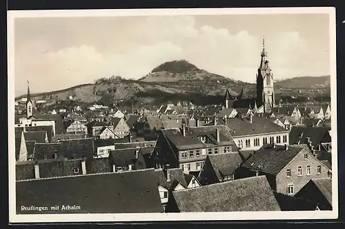 AK Reutlingen, Blick über die Dächer