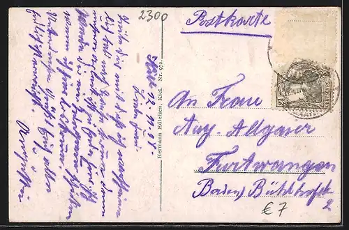 AK Kiel, Markt, Persianische Häuser