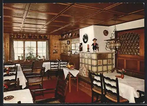 AK Breitnau /Hochschwarzwald, Hotel Kaisers Tanne-Wirtshus, Speisezimmer