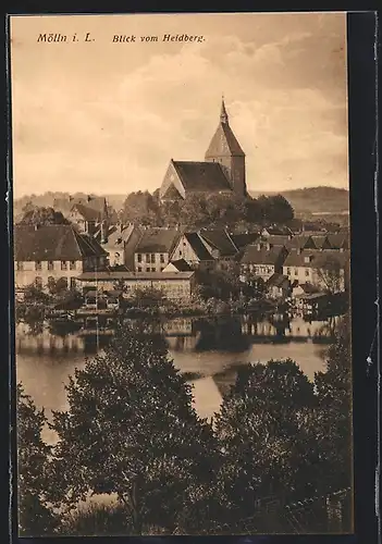 AK Mölln i. L., Blick vom Heidberg