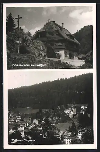AK Todtmoos, Blick auf Hotel Neues Schwarzwaldhaus, Inh. W. Schmidt